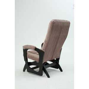 Кресло маятниковое Леон Кофе с молоком (ткань)